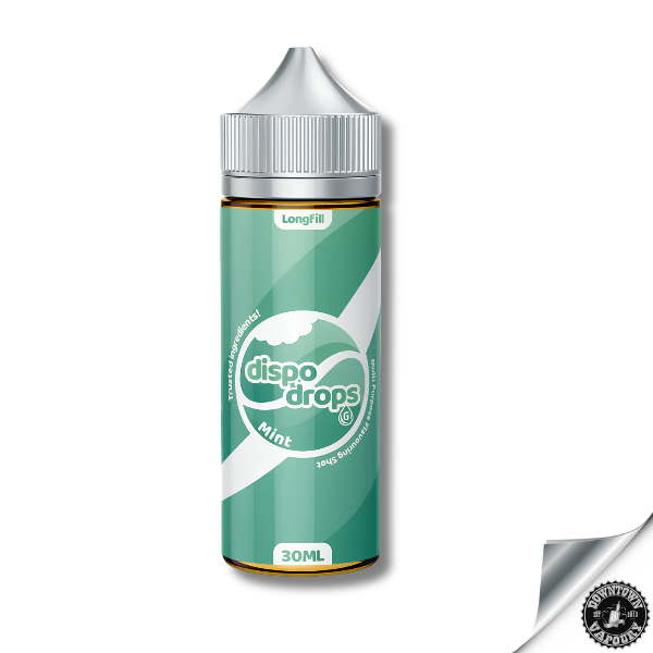 Dispo Drops - Mint Longfill Downtown Vapoury