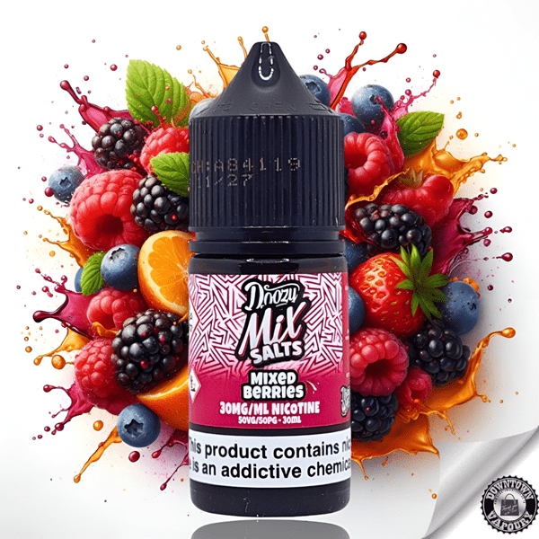 Doozy Mix Salts Mixed Berries Nic Salt 30ml Downtown Vapoury