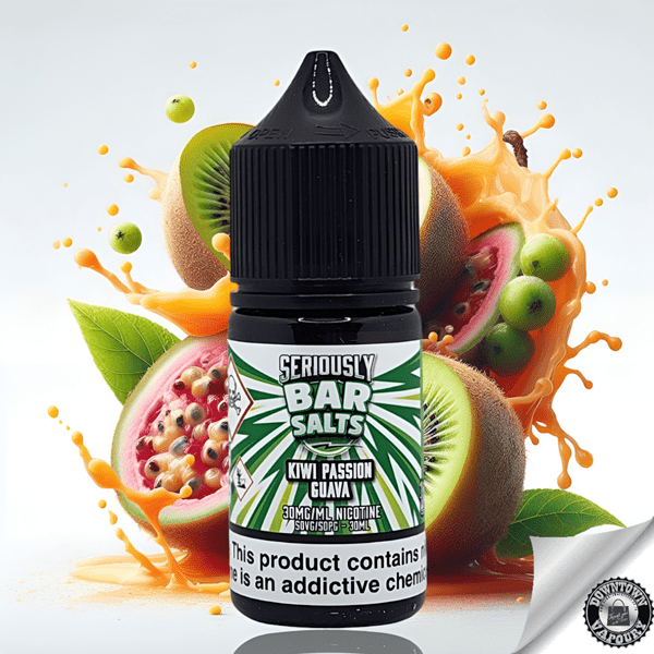 Doozy Seriously Bar Salts Kiwi Passion Guava Nic Salt 30ml