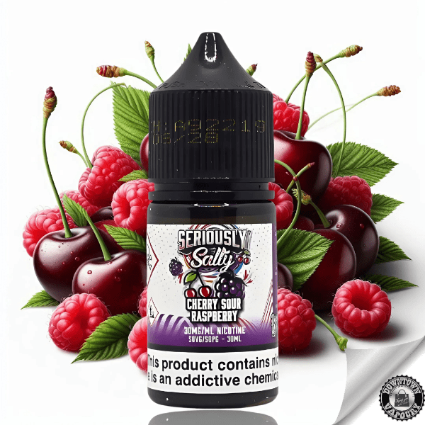 Doozy Seriously Fusionz Salty Cherry Sour Raspberry 30ML Nic Salt
