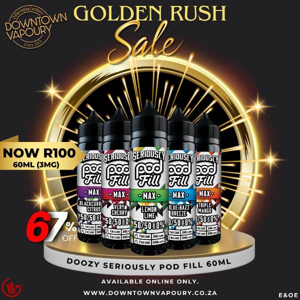 Doozy Seriously Pod Fill 60ml