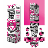 Doozy Seriously Pod Fill Max Strawberry Milk 60ml Salts 30MG Downtown Vapoury