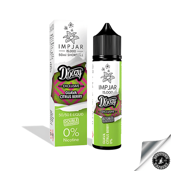 Doozy x Impjar Guava Citrus Berry 60ml Salts 30MG Downtown Vapoury