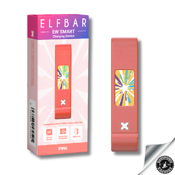 Elf Bar EW9000 Smart Battery (1pc) Pink Downtown Vapoury