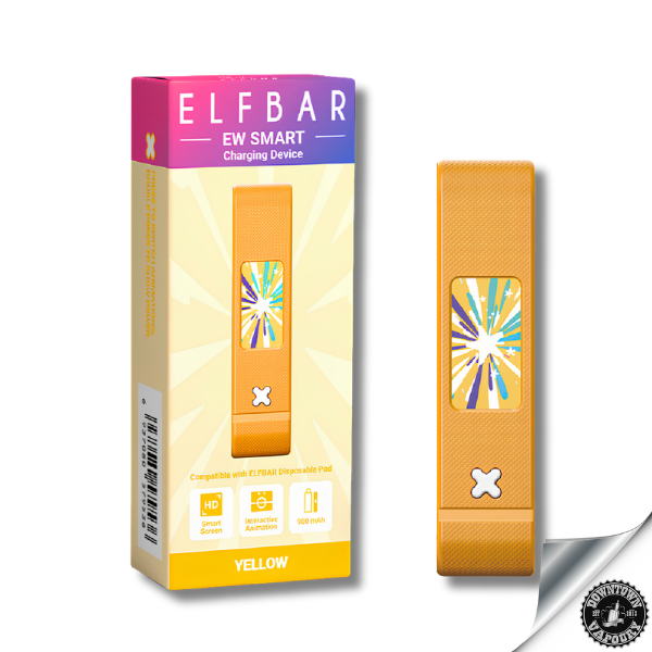 Elf Bar EW9000 Smart Battery (1pc) Yellow Downtown Vapoury