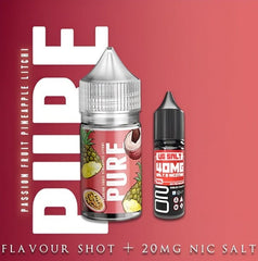 Emissary elixirs Pure Red Salts 30ML (Long Fill)