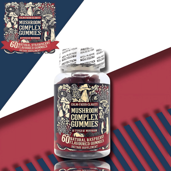 Excelsior Labs Mushroom Complex Gummies 10-in-1 Blend Downtown Vapoury