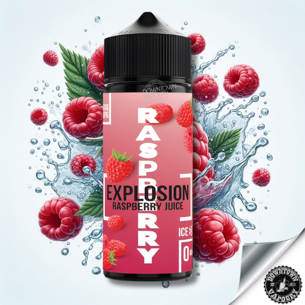 Explosion Longfill - Raspberry Juice Downtown Vapoury