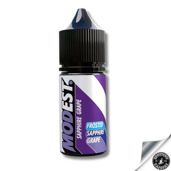 Five Points Modest Frosted Sapphire Grape Longfill Downtown Vapoury