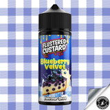 Flustered Custard Blueberry Velvet Longfill Downtown Vapoury
