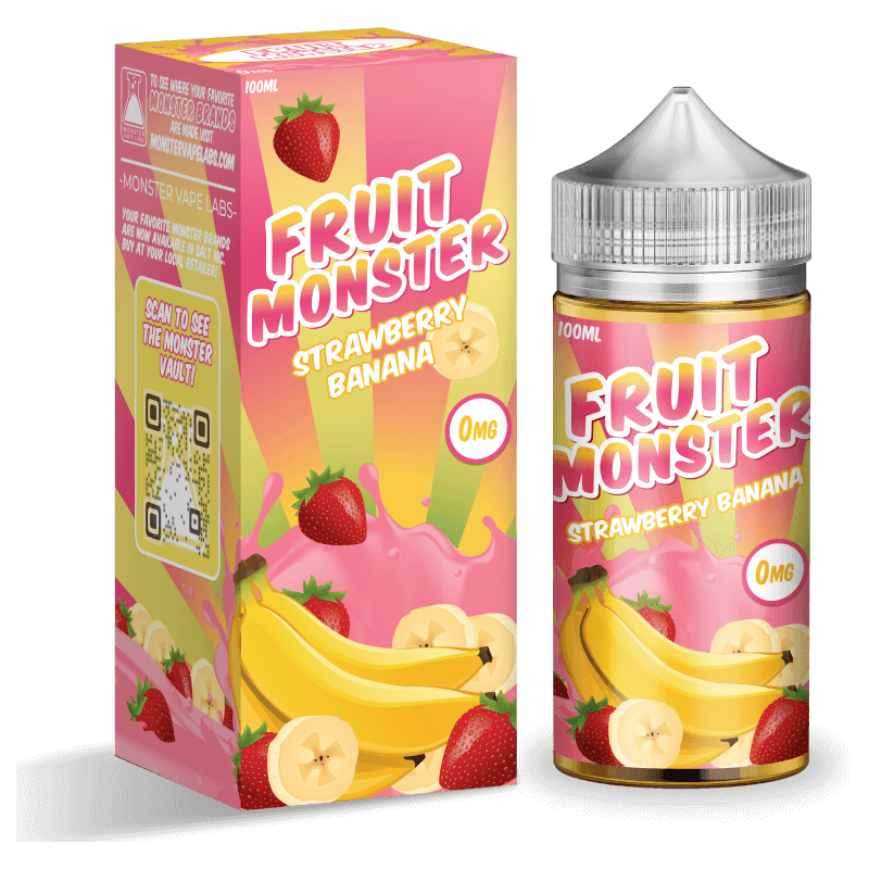 Fruit Monster E-Liquid Strawberry Banana - 100mL