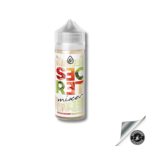 G Drops - Secret Mixer - Strawberry , Kiwi & Peach Longfill