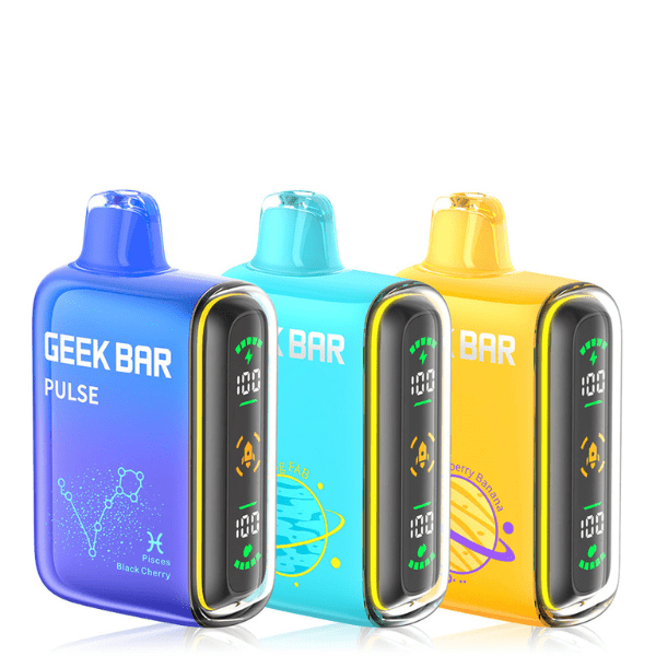 Geek Bar Pulse 7500-15000 puffs. Disposable 5% Downtown Vapoury