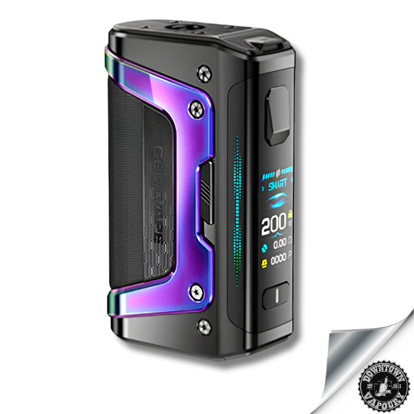 Geek Vape Aegis Legend 5 200W Box Mod Aurora Rainbow Downtown Vapoury