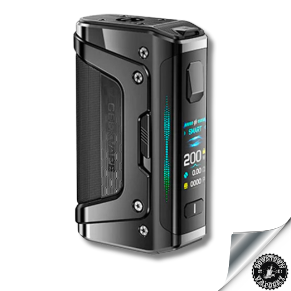 Geek Vape Aegis Legend 5 200W Box Mod Carbon Black Downtown Vapoury