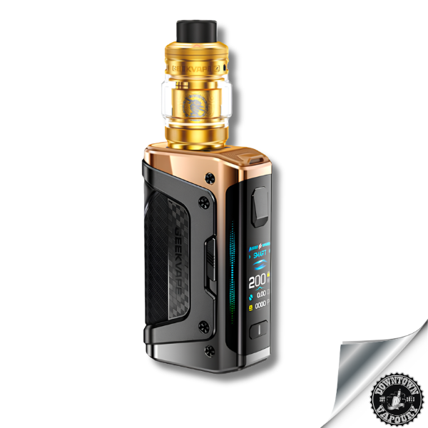 GeekVape Aegis Legend 5 200W Starter Kit Racing Gold Downtown Vapoury