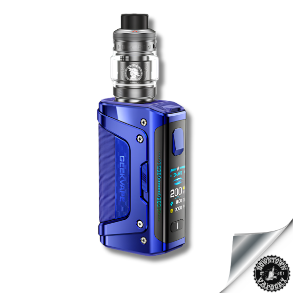 GeekVape Aegis Legend 5 200W Starter Kit Twilight Blue Downtown Vapoury