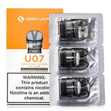 GeekVape U Replacement Pods (1 pc) Downtown Vapoury