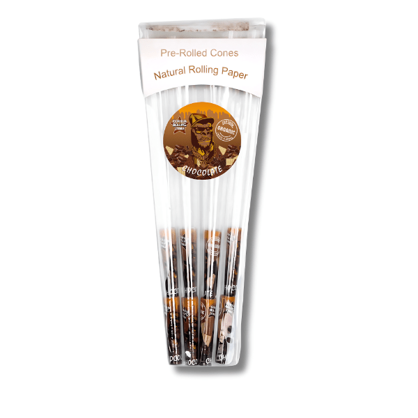 Gorilla Rolling Star Pre-Rolled Cones (1 pack) Chocolate Downtown Vapoury