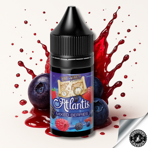 Lost World Atlantis Mixed Berries Nic Salt/MTL - Longfill