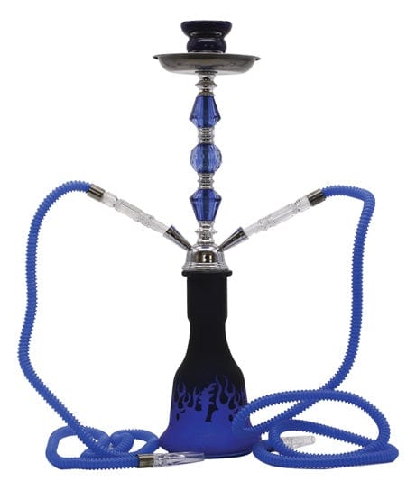 Hubbly Bubbly Hookah Phoenix Fluorescent Flames 2 pipe Downtown Vapoury