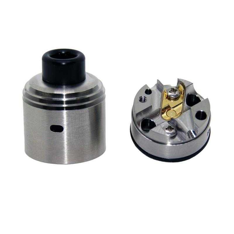 Hussar BF RDA 1:1 clone Silver Downtown Vapoury