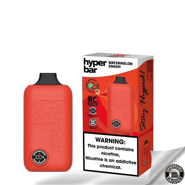 Hyperbar RC 12000 Puff Disposable Pod Device 5% Watermelon Smash Downtown Vapoury