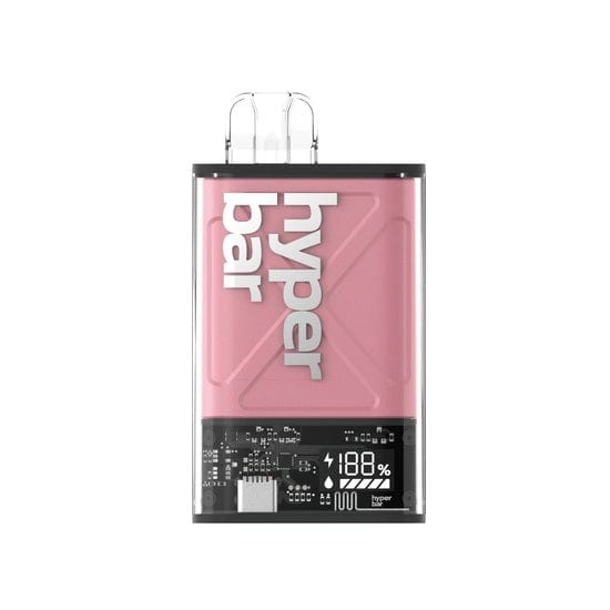 Hyperbar Ultra 12000 Puff Disposable Pod Device 5% Pink Lemonade Downtown Vapoury