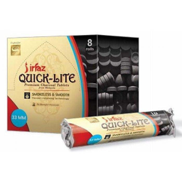 Irfaz Quick-Lite Charcoal 33MM (1PC) Downtown Vapoury