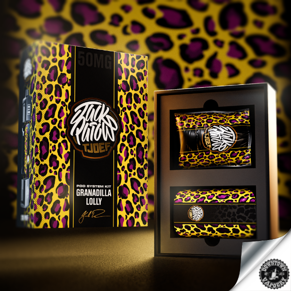 JP Tjoef Pod System Kit Granadilla Lolly Kit Downtown Vapoury