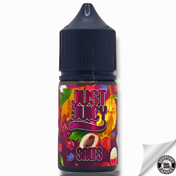 Just Juicy - Mango Litchi Grape Berries 30ml Nic Salts 25MG Downtown Vapoury