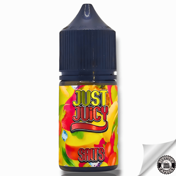 Just Juicy - Mango Strawberry Pineapple Banana 30ml Nic Salts 25MG Downtown Vapoury