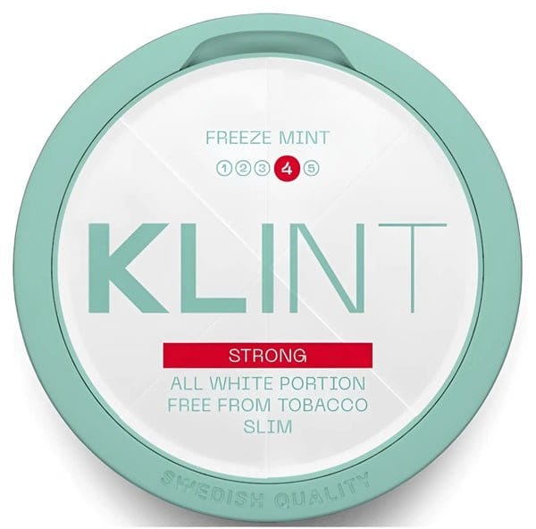 KLINT - Freeze Mint 14g - (Nicotine Pouch) Downtown Vapoury