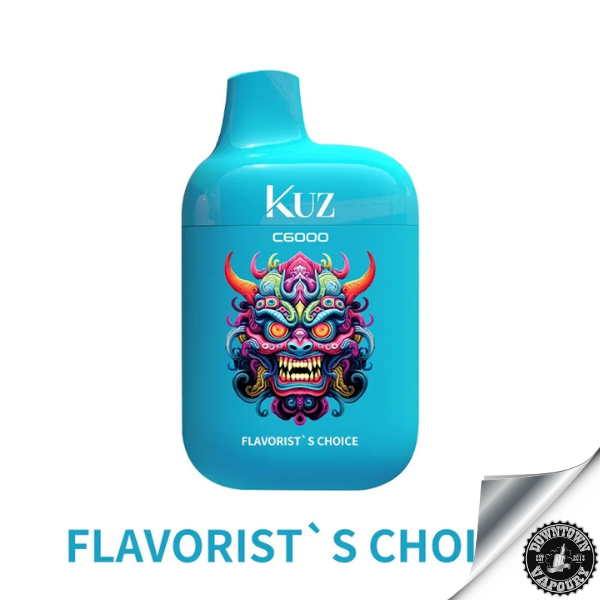 KUZ C6000 Puff Disposable Device 5% Apple Melon Berry Downtown Vapoury