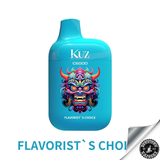KUZ C6000 Puff Disposable Device 5% Apple Melon Berry Downtown Vapoury