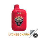 KUZ C6000 Puff Disposable Device 5% Lychee Charm Downtown Vapoury