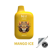 KUZ C6000 Puff Disposable Device 5% Mango Ice Downtown Vapoury