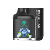 LeafBar Titanium Ultra 5% 20 000 Puff Kit Black / Blueberry Ice Downtown Vapoury