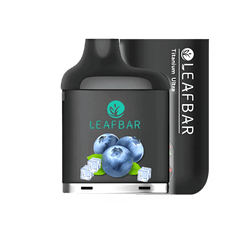 LeafBar Titanium Ultra 5% 20 000 Puff Kit Black Blueberry Ice