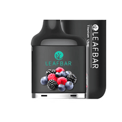 LeafBar Titanium Ultra 5% 20 000 Puff Kit Black Mixed Berries