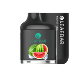 LeafBar Titanium Ultra 5% 20 000 Puff Kit Black / Watermelon Ice Downtown Vapoury