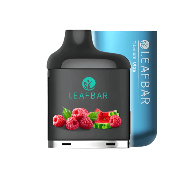 LeafBar Titanium Ultra 5% 20 000 Puff Kit Blue / Raspberry Watermelon Downtown Vapoury