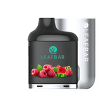 LeafBar Titanium Ultra 5% 20 000 Puff Kit Silver / Raspberry Watermelon Downtown Vapoury