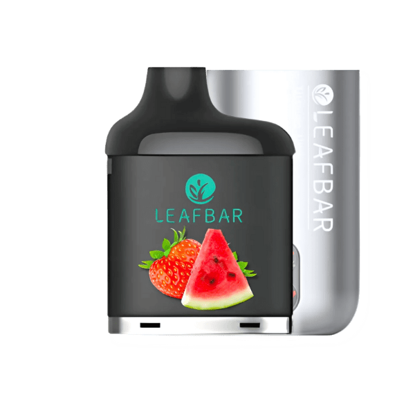 LeafBar Titanium Ultra 5% 20 000 Puff Kit Silver / Strawberry Watermelon Downtown Vapoury