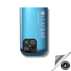 LeafBar Titanium Ultra Battery Blue