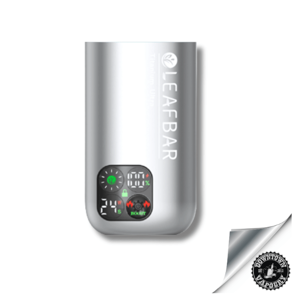 LeafBar Titanium Ultra Battery Silver
