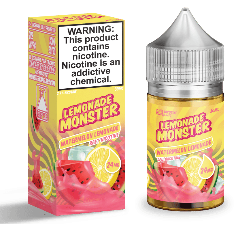 Lemonade Monster - Watermelon Lemonade SALT - 30mL Downtown Vapoury