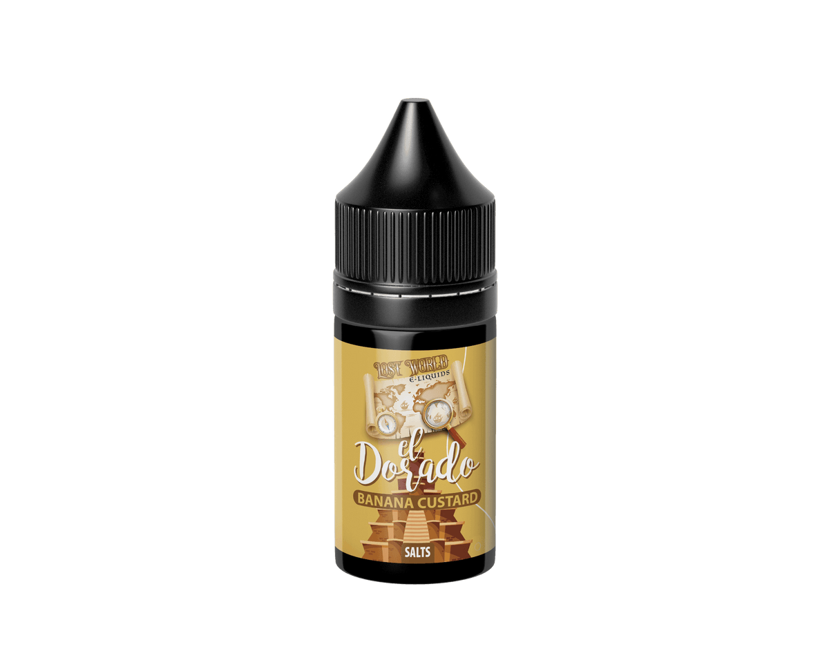 Lost World El Dorado Banana Custard Salts 30ml Downtown Vapoury