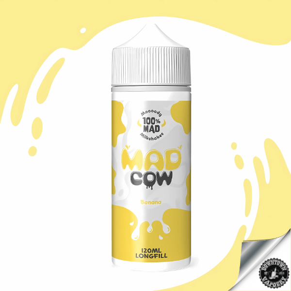 MADCOW Banana Milkshake 120ml (Longfill)
