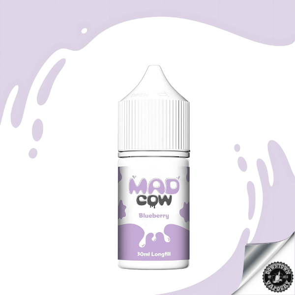 MADCOW Blueberry Milkshake 30ml (Longfill)